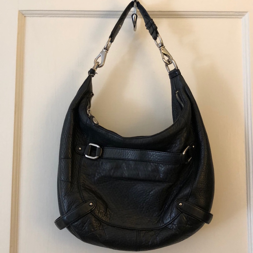 Cole Haan distressed leather purse